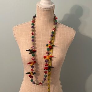 Mardi Gras Premium Parrot and Dice Beads.